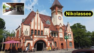 SBahn Station Nikolassee  Berlin 🇩🇪  Walkthrough 🚶 [upl. by Zipporah]