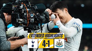 TOTTENHAM HOTSPUR 41 NEWCASTLE UNITED  PREMIER LEAGUE EXTENDED HIGHLIGHTS [upl. by Luiza]