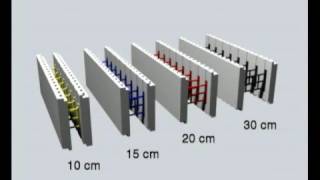 SmartBlockPlusisospan plus Formwork thermal for building energy saving Reducing CO2 emissions [upl. by Bronny]