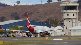 PLANE SPOTTING at Albury Airport Qantaslink amp general Aviation Jaikav Aviation [upl. by Reema]