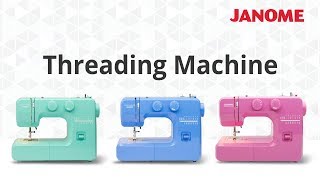 Threading the Janome Sewing Machine [upl. by Oigroeg]