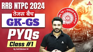 RRB NTPC 2024  Railway NTPC GK GS Classes By Sahil Madaan Sir Previous Year Questions 1 [upl. by Lisha]