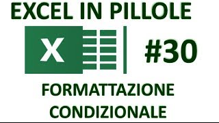 EP30 FORMATTAZIONE CONDIZIONALE con le DATE e con le FORMULE 3a Parte [upl. by Htederem]