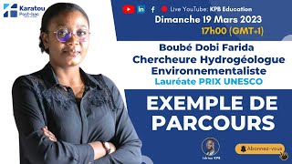 Exemple de Parcours  Chercheure Hydrogéologue Environnementaliste [upl. by Nniw861]