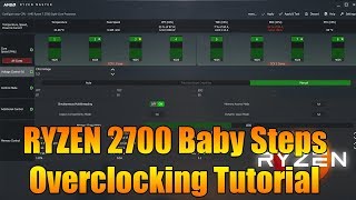 Ryzen 7 2700 4025Ghz Overclocking Tutorial with Ryzen Master Software [upl. by Alywt]