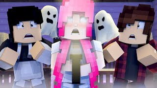 quotGHOST STORIES quot  Minecraft Roomies Minecraft Roleplay [upl. by Yentiw]