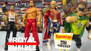 WWE ELITE ROYAL RUMBLE 2025 ACTION FIGURES [upl. by Bulley629]