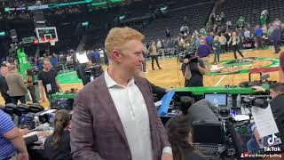 My 12th of many 2024 NBA Playoffs games on the cheap Heat at Boston Celtics game 5🏀 [upl. by Eckblad]