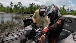 Yamaha kodiak 700 swamped [upl. by Sephira]