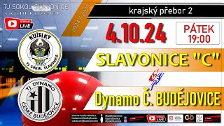 KP2  04102024  Slavonice C vs Dynamo Č Budějovice C [upl. by Marlette]