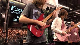 Namm 2018 Polyphia 40oz en el stand Ibanez [upl. by Eiramac]