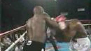 Henry Akinwandes knockdown of Lennox Lewis [upl. by Martino215]