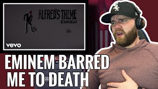 Industry Ghostwriter Reacts to Eminem Alfred’s Theme Lyric Video  Giving me a heart attack [upl. by Nohshan]