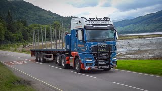 Truck Spotting in Inveraray Scotland [upl. by Aldora975]