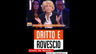 Dritto e Rovescio Diana De Marchi partitodemocratico confronto con Ceccardi drittoerovescio [upl. by Filiano]