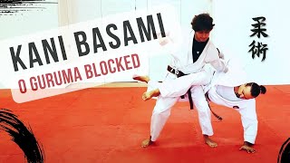 KANI BASAMI Hasami Gaeshi after BLOCKED O Guruma • JUKIDO JUJITSU jujutsu  jiu jitsu [upl. by Norvol]