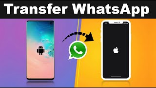 Try two ways to transfer whatsapp from android to iphone MobileTrans VS Wutsapper [upl. by Drice]