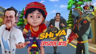 Roboman का आतंक  Shiva  शिवा  Full Episode 15 [upl. by Cyler708]