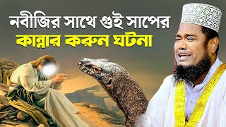 নবীজির সাথে গুই সাপের কান্নার করুন ঘটনা। qari ruhul amin siddiqui [upl. by Leuas]