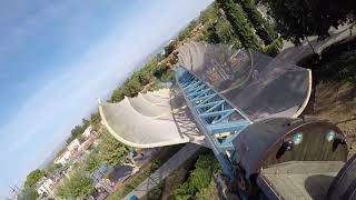 Onride Furius baco 🎢 HDPOV 2019  Portaventura world [upl. by Eidolem]