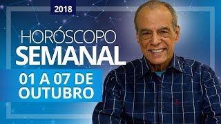 HORÓSCOPO SEMANAL 01 a 07 de Outubro de 2018  João Bidu [upl. by Lindsay325]