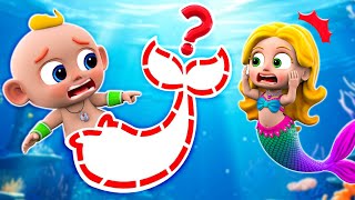 Where Is My Body Song😱 Lost My Tail  Police Girl Chase Thief and More Nursery Rhymes amp Kids Songs [upl. by Norah]