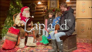 A Magical Day at Lapland UK  Visiting the Toy factory Decorating Gingerbread amp Meeting Santa [upl. by Mikah]