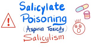 Aspirin Pharmacology Salicylism Salicylate poisoning  Toxicology  Emergency Medicine [upl. by Namia]