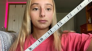 ASMR  Measuring  Inspecting You 📏 [upl. by Antonius]