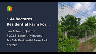 144 hectares Residential Farm For Sale [upl. by Greeley349]