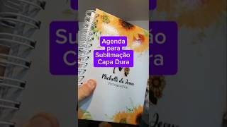 Agenda para Sublimação Capa Dura 2025 [upl. by Froma]