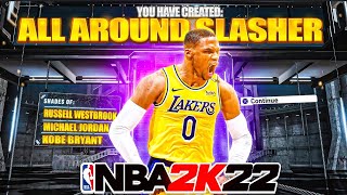 HURRY AND MAKE THIS SLASHER DEMIGOD BUILD NOW🔥🔥🔥NBA 2K22 CURRENT GEN BEST SLASHER BUILD [upl. by Ariad]