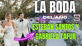 Esteban Santos Y Gabriela Tafurs WEDDING SECRETS Revealed [upl. by Atterg]