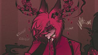 Alastor is sick  Hazbin Hotel Comic Dub [upl. by Aneekat335]