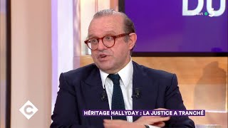 Héritage Hallyday  la justice a tranché  C à Vous  13042018 [upl. by Niroc]