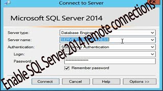 Allow remote connections to SQL Server Express  How to Video [upl. by Leveroni]