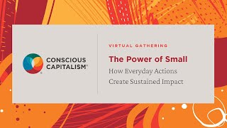 The Power of Small How Everyday Actions Create Sustained Impact with Miren Oca and Masami Sato [upl. by Berglund]