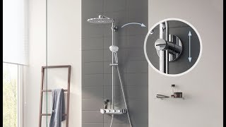 GROHE Euphoria SmartControl Installation [upl. by Annyl379]