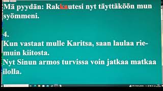 Juur niin kuin olen tällaisna karaoke [upl. by Aleydis226]