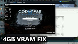 God of War Ragnarok  4GB VRAM FIX [upl. by Ajssatan970]