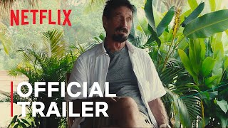 Running with the Devil The Wild World of John McAfee  Official Trailer  Netflix [upl. by Nellek]