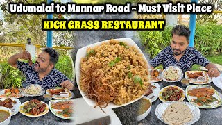 Biryani முதல் Pizza வரை  மக்களின் பேராதரவு பெற்ற Kickgrass  Best Restaurant in Udumalpet [upl. by Seagraves]