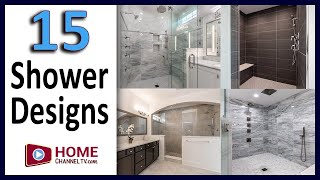 15 Master Bathroom Shower Designs  Remodel Makeover Interior Design Ideas [upl. by Guglielma534]