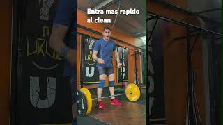 🇦🇷🎤🏋‍♂️ Entra más rápido al clean Rota rápido los codos una vez que pierdas el contacto [upl. by Aliehc293]