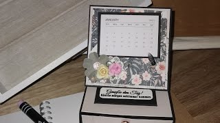 AnleitungTutorial Tischkalender 🙂 [upl. by Atinob]