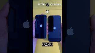 İPhone 13 Pro Vs IPhone 15 Promax 🥶☠️ [upl. by Innob]