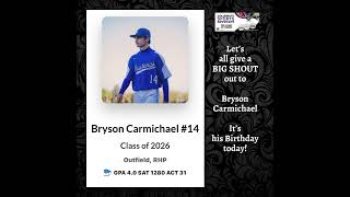 Let’s all give a BIG SHOUT out to Bryson Carmichael It’s his Birthday today [upl. by Anha94]