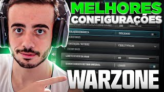 As MELHORES configurações do WARZONE para o MAX de FPS [upl. by Adnirual14]