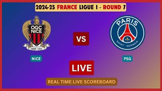 PSG Vs Nice LIVE Score UPDATE Today 202425 Ligue 1 Round 7 Soccer Football Oct 06 2024 [upl. by Anaid]