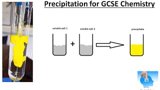 Precipitation Reactions for GCSE Chemistry AQA Edexcel OCR [upl. by Denbrook]